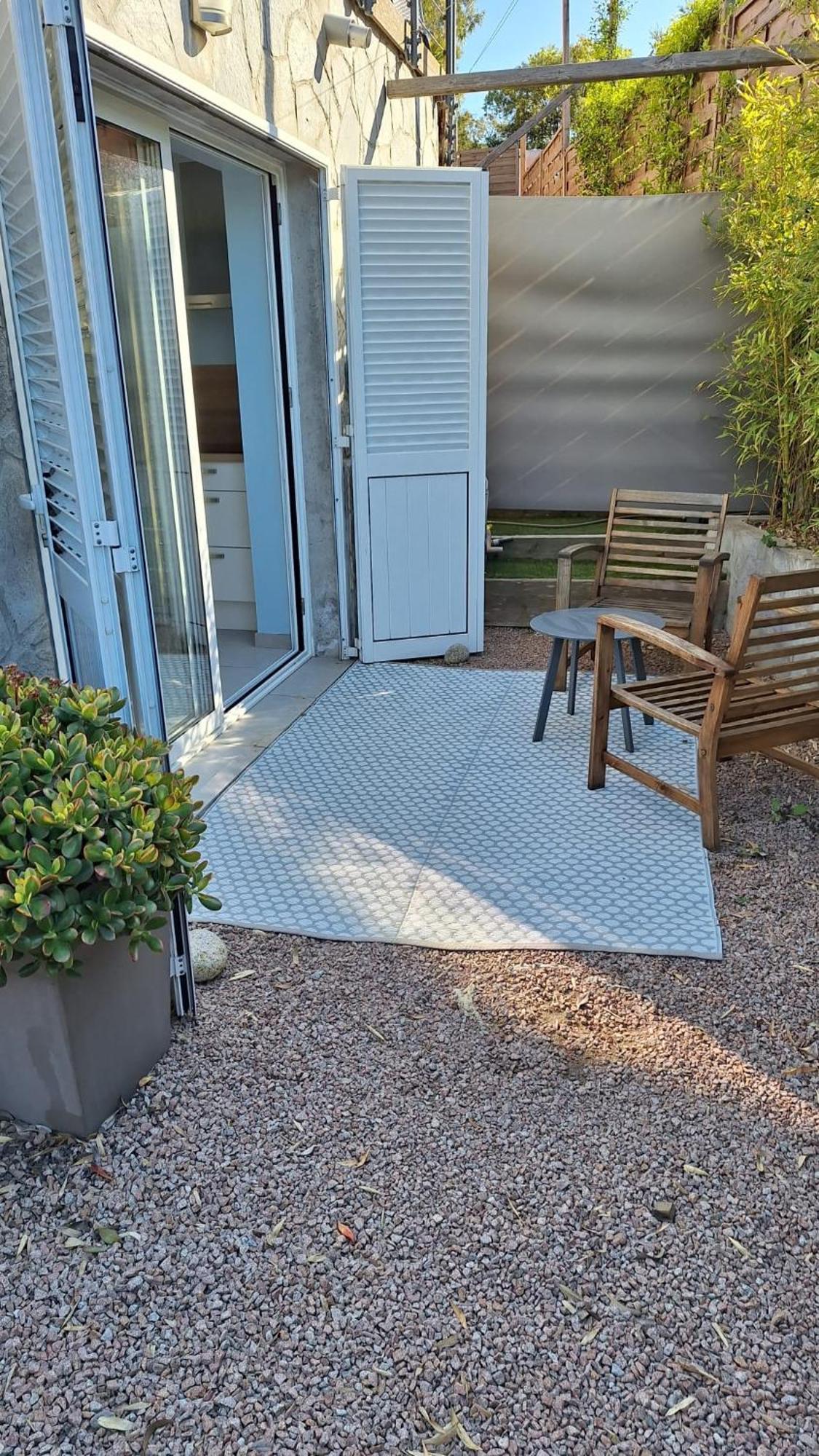 T2 De 45 M2 Sur Porticcio Avec Jardin Lägenhet Exteriör bild